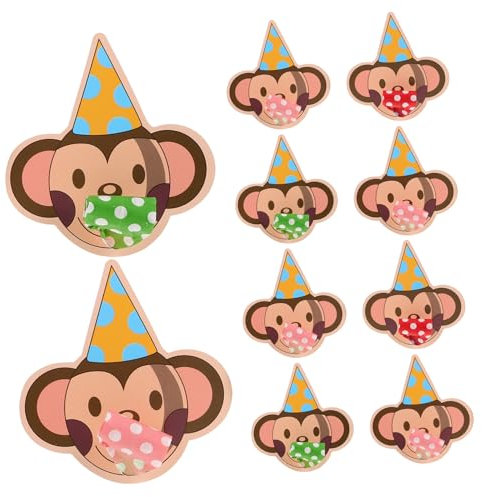 BESPORTBLE Sifflets De Fête Pour Garçon Et Filles Lot De 10 Design Cartoon Générateur De Bruit Jouets Amusants Pour Pour Célébrations Et Événements Festifs