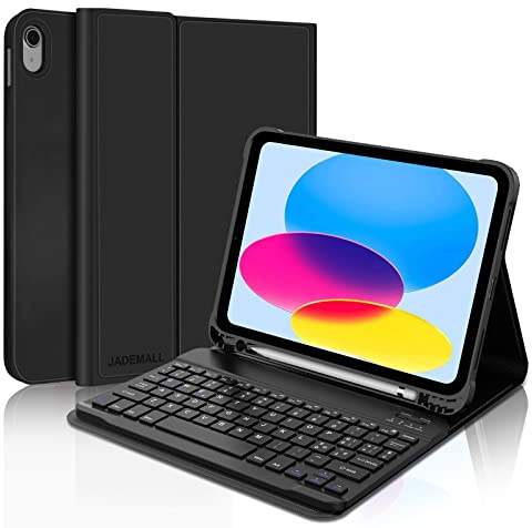 Tastiera per iPad 11 Generazione A16 11 2025/10 Generazione 10.9 2022, Italiano QWERTY Tastiera Bluetooth Magnetica Staccabile con Supporto Pencil per iPad 10/11 Generazione A16 11 Pollici, Nero