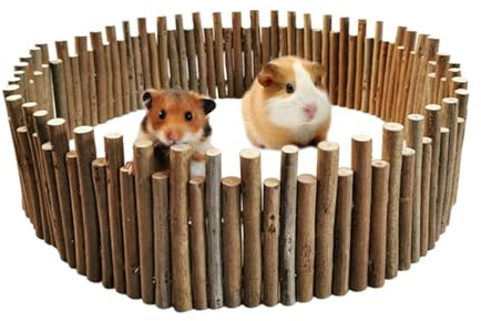 Hamstergaller För Bur,Trä Dekorationsartiklar Och Tillbehör För Ökenråtta Bur - Liten Bro Chinchilla - Djurälskare Kontor Veterinär Butik