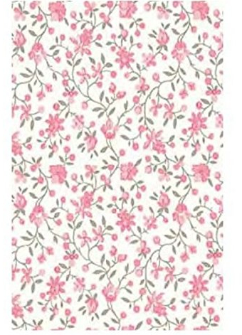 Klebefolie - Möbelfolie Rosa Blümchen - Biedermeier Look - 67 cm x 200 cm Dekorfolie