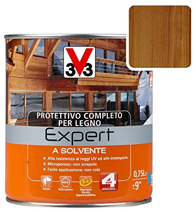 V33 Protección Completo a solvente 0,75 lt – Nogal Medio