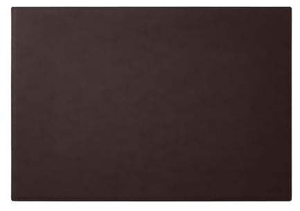 Eglooh - Mercurio - Schreibtischunterlage Leder mit quadratischen Ecken- Desk Mat Leather Rutschfest - Desk Setup Accessories Made in Italy