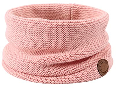 XIAOHAWANG de Punto Bufanda del Bebé Niños Bufandas de Invierno Para Bebé Niño Niña Bucle Clásico Bufanda, rosa, Talla única