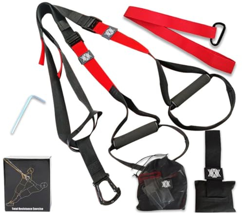 Fitnessgurte Suspension Trainer Home Gym Ausrüstung für Indoor Outdoor Workouts - Sling Trainer Workout Bands