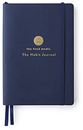Mål Paper Habit Journal – Marineblau Softback | Tagesplaner undatiertes Notizbuch für Gewohnheitstrackung, Reflexion und positives Denkwerkzeug | einzigartige Geschenke für Männer und Frauen