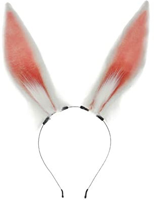 Dusch-Ohr-Stirnband für Damen, Studenten, Waschen des Gesichts, Haarband, große Kaninchen, Ohren, Stirnbänder, Plüsch, Halloween-Haarreifen