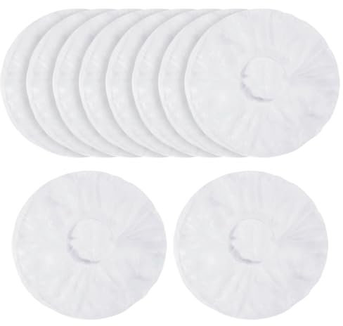 Lot de 100 housses élastiques en plastique transparent pour bol à pain - Sacs ronds pour conservation des fruits et collations
