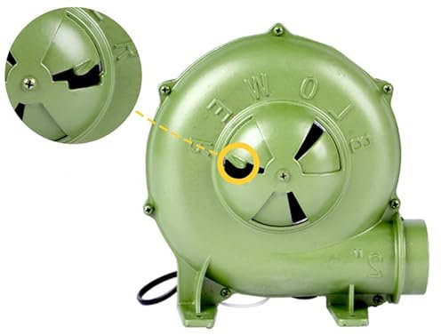 Ventilateur Électrique De Cheminée 220V Pour Barbecue, Souffleur De Forge De Forgeron Électrique, Ventilateur Centrifuge Extérieur En Fonte, Pour Camping Cuisson Feu ​Soufflet Outils De Barbecue(700W)