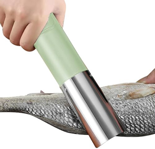 Lexsyn Squamatore Elettrico per Pesci, Dispositivo di rimozione squamatore Elettrico, Raschietto per Pesce, ispositivo di rimozione Impermeabile 3000mAh Ricaricabile, decalcificante per Pesce