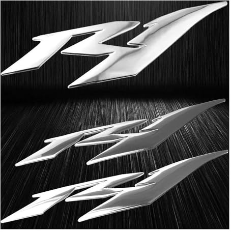Réservoir d'essence Pad Autocollants réfléchissants pour Roues de Moto, carénage, Casque, Protection de réservoir, Logo décoratif, Accessoires pour Ya&maha YZF-R1 R1 YZF1000