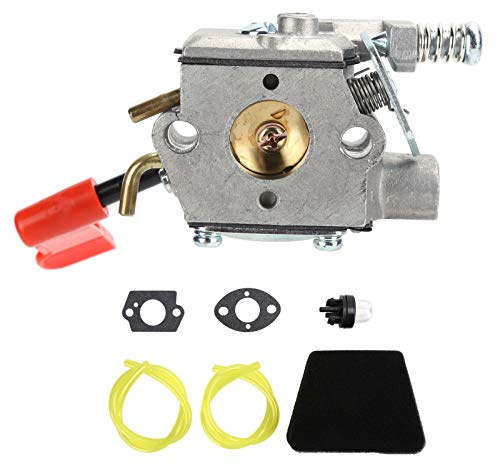 WIHFHGZ Vergaserkit für 32cc Benzin Freischneider, Ersatzteil aus Aluminium, Passend für Motorsense und Astschere - Hohe Verschleißfestigkeit, Einfache Montage, Optimale Leistung für