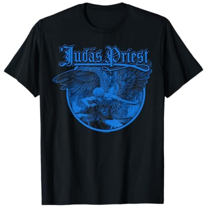 Judas Priest Sad Wings Album Circle T-Shirt