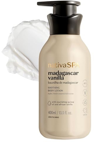 Boticario Nativa Spa (Baunilha de Madasgacar) - Locao Hidratante Corporal 400 Ml