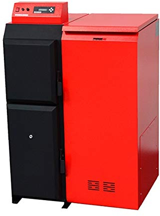 ThermoFlux Pelletkessel | Pelling 35 ECO | 35kW | 95kg Behälter rechts