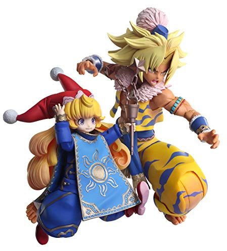 Square Enix Trials of MANA Bring Arts Action Figure - Kevin & Charlotte