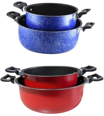 HOUSE COLLECTION - Linea Milos Bis Casseruola S/C 18/22Cm - 4000g