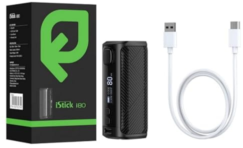 Originale E.leaf iStick i80 80W Mod Batteria incorporata da 3000mAh Fit MELO C Tank EC2 0.3ohm EC2-M 0.3/0.5 Coil Vaporizzatore per sigaretta elettronica