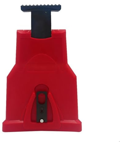AVIMYA Kettensägen-Zahnschärfer Kettensäge Tragbar Langlebig Einfach Power Scharfe Stangenmontage Schnelles Schleifen Kettensägen-Kettenschärferwerkzeug (Farbe: Rot, Größe: 1 Stück)