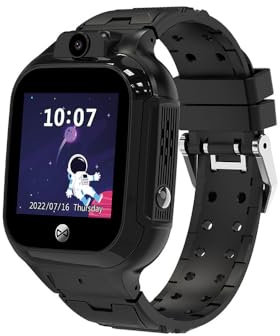 FOREVER Smartwatch GPS WiFi Kids See Me! 3 Nero – Smartwatch GPS Integrato per Bambini - Compatibile con Android iOS - Orologio Bambino con SIM - Fitness Tracker e Giochi - Smartwatch Bambini SOS
