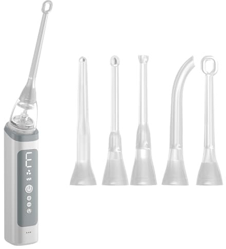 IINCOOY Herramienta De Limpieza Bucal, Kit Electrónico De Eliminación De Piedras De Amígdalas, Cuidado Bucal Fresco, con 3 Modos De Succión, Piedra De Amígdalas 10 En 1