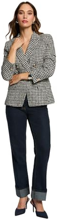 Morgan 252-vjean.f Blazer Mujer, Multico, 36