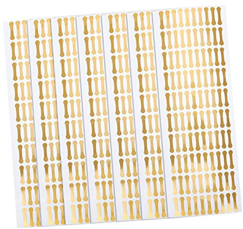 Veemoon Tamper Proof Stickers 2x0.5cm PVC Adhesive Security Labels 500pcs Self Adhesive Tamper Evident Tape Sealing for Packaging and Bottles
