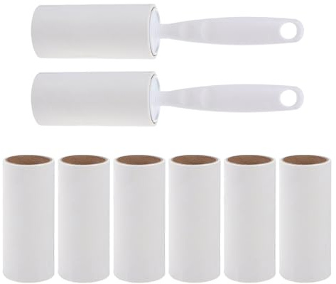 HAPINARY Lint Roller for Pet Hair Removal and Clothes Cleaning Refill Rolls Handle for Cat and Dog Hair Carpet and Sofa Lint Remover