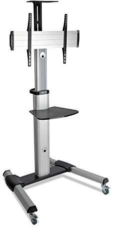 Tripp Lite Mobile TV Monitor Flat-Panel Floor Stand Cart Height-Adjustable LCD 32-70 Display (DMCS3270XP), Black