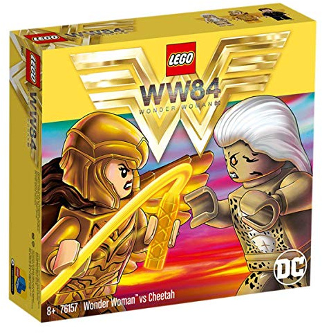 LEGO DC Wonder Woman vs Cheetah 76157 with Wonder Woman (Diana Prince), The Cheetah (Barbara Minerva) and Max; Action Figure Toy for Kids Aged 7 and up, New 2020 (371 Pieces)