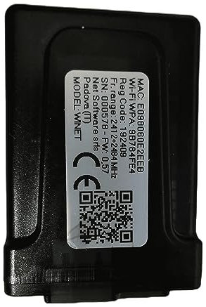 Controllo remoto WiFi Stufa a Pellet Aria - completo di cavi - Funziona con La Nordica - Extraflame – Piazzetta - ed altri marchi previa verifica col venditore. Compatibile con Alexa/Google