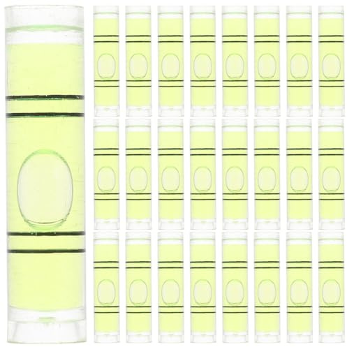 ​​iplusmile Mini Wasserwaage 50 Stück: Aus Kunststoff Mit Hoher Genauigkeit, Kleine Blasenlibelle - Für Präzises Nivellieren Im Heimwerkerbereich, 3.95x0.95x0.95 cm​​