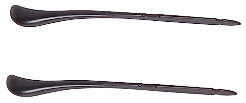 Toyvian Dulcimer Schlägel aus Schwarzem Holz für Yangqin Hackbrett Praktische Übungs und Konzertschlägel für Amateure und Profis