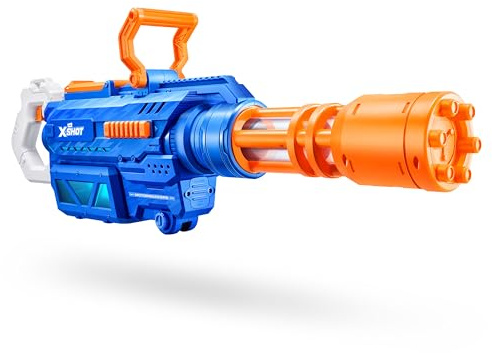 XSHOT Water Gatling Motor Soaker di ZURU, pistola blaster ad acqua motorizzata, blaster ad acqua, giocattoli ad acqua, Fast-Fill, batteria ricaricabile.