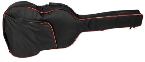 ibasenice Gitarrentasche wasserdichte Gepolsterte Gitarrentasche Mit Zusätzlichem Zubehörfach Praktisch Und Leicht Gitarren Und Akustikgitarren Bequem Zu Transportieren
