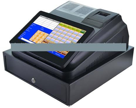 Intelligente integrierte elektronische Registrierkasse mit Touchscreen, wartungsfreie Registrierkasse for Fast Food, Milchtee, Snacks Für Geschäfte und Unternehmen