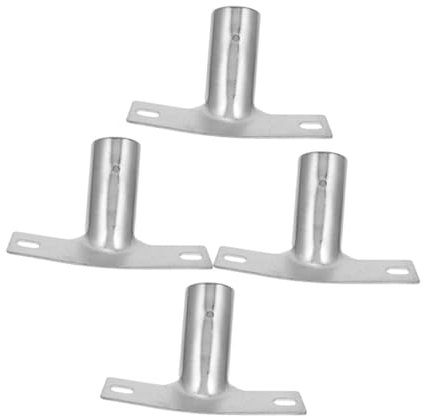 Healeved Replacement Tips for Broom Poles Broom Head Adapter for Home Cleaning Sturdy Metal Construction