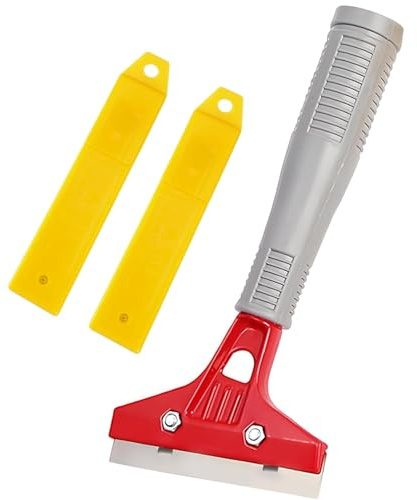 Heavy Duty Wallpaper Tool Multi Surface Scraper for Removing Wallpaper, Floor Tiles & Stubborn Materials(1PCS)