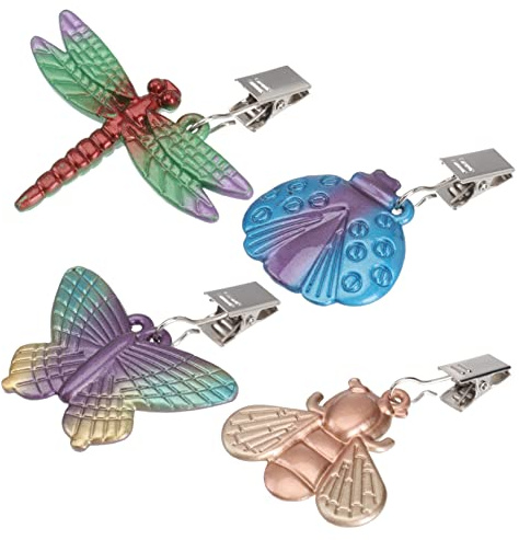 LABRIMP Soporte para Mantel Prueba De Viento De Pinzas para Manteles Sujetamanteles Prácticas para Colgar Manteles Eventos Al Aire