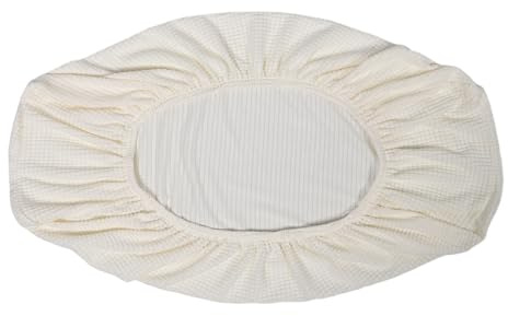 POPETPOP Housse Élastique Anti-poussière pour Climatiseur Intérieur, Taille Unique 88-95 Cm, Protection Respirante Blanche Compatible Unités Murales, Couverture de Climatisation pour