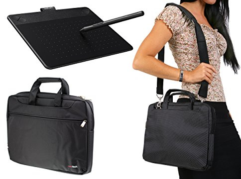 Navitech Noir Tablettes Graphiques Housse/Sac Compatible avec Wacom Intuos Comic