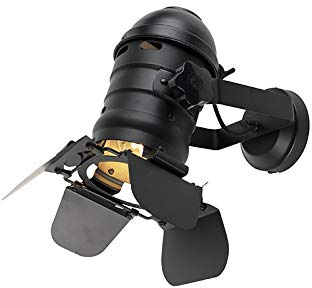 Qazqa Verstellbarer Deckenstrahler, Deckenspot - Movie - Schwarz, max. 60W, Geeignet für LED, 38cm, Ideal als Wohnzimmerlampe, Küche lampe und