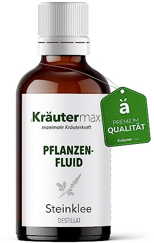 Steinklee Tropfen | Steinklee Pflanzenfluid als perfekte Ergänzung zu Steinklee Kapseln oder Steinklee Tee | Steinklee Extrakt natürlich und vegan 1 x 50ml