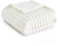 Bedsure Fluffy Fleece Throw Blanket for Sofa - Soft Cosy Warm Blankets for Bed, Soft Cute Single Throw Gifts for Women and Girls, Off White, 130x170 cm