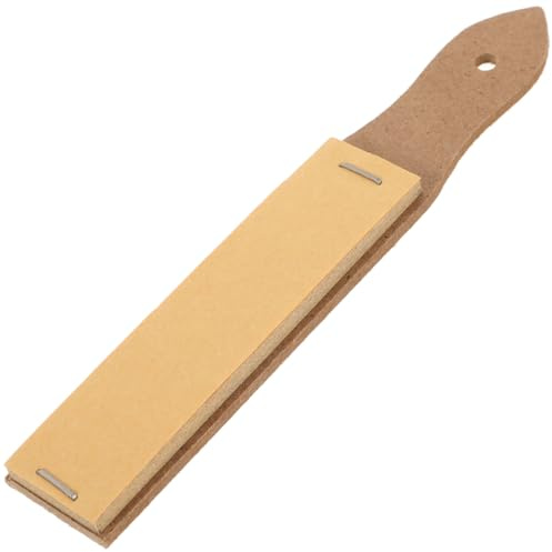 Housoutil Pencil Sandpaper Board 4 Pack Sandpaper Pencil Sharpener for Sketch Pencils Artistic Drawing Tool Handheld Sanding Block with Ergonomic Handle and Hanging Hole for Easy Storage