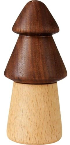 Muteitt Zahnstocherhalter, Holz, Niedlicher Kiefernbaum, Zahnstocherspender, Behälter, Zahnstocher-aufbewahrungsbox Für Zuhause, Küche, Restaurant