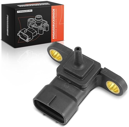 Frankberg Sensor de presión del tubo de aspiración Compatible con Charade VIII 1.3L 2011-2024 Copen L880 L881 0.7L 2003-2012 Materia M4 1.3L 1.5L 2006-2012 Replace# 8942126030