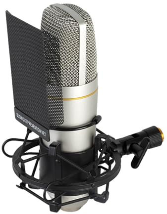 XINYIN Microfono A Condensatore Microfono Registrazione A Diaframma Largo per Podcast in Studio Accessori per Trasmissione in Streaming Live