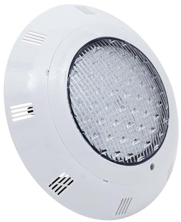 HOARLICN Poolbeleuchtung, Led Pool Lichter Unterwasser Abs Pc 45w 460 Perlen 2500lm mit Fernbedienung Montagebügel für Schwimmbäder, Aquarien, Springbrunnen