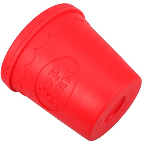 Zerodeko Cubo De Silicona Para Palomitas De Maíz Contenedor Reutilizable Tapa Para Fiestas y Almacenamiento De Palomitas De Maíz