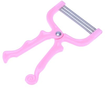 HONITANO Manuell Ansiktshårborttagare Trådare Epilator Vårdad Hårborttagning för Kinder Överläpp och Lämnar för och Våt Färg Slumpmässig Slumpmässig Färg